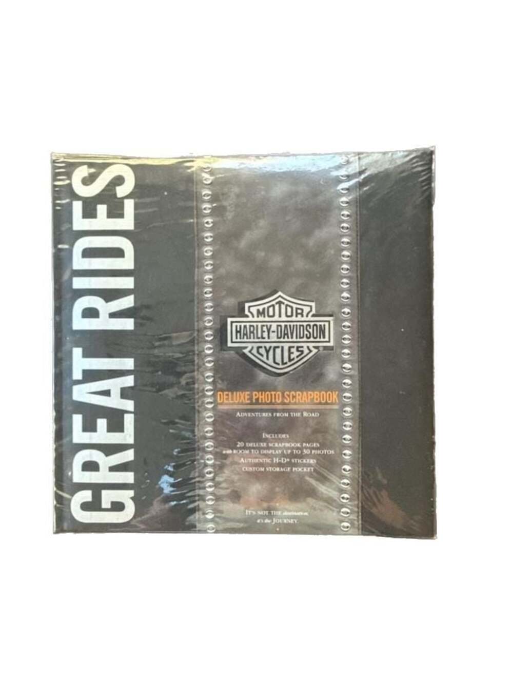 Harley-Davidson Great Rides Deluxe Photo Scrapbook, 2003 New/Unused